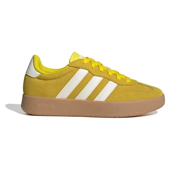 Adidas Yellow Barreda Trainers Sneakers US 8.5 UK 7 - Picture 1 of 10